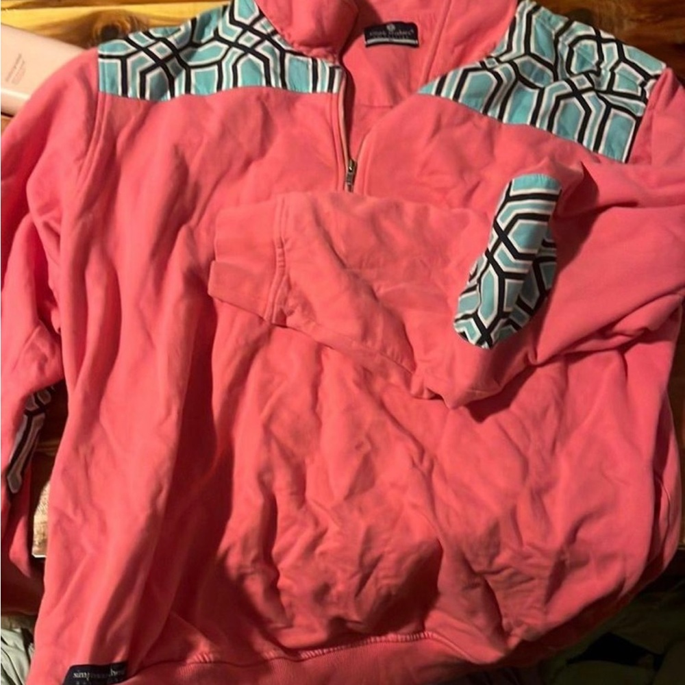 XL simply southern hot pink pullover